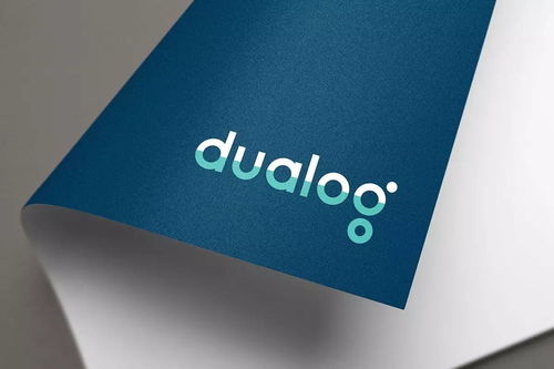 dualog挪威通信公司品牌形象设计